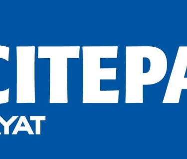 Logo fond bleu CITEPARK